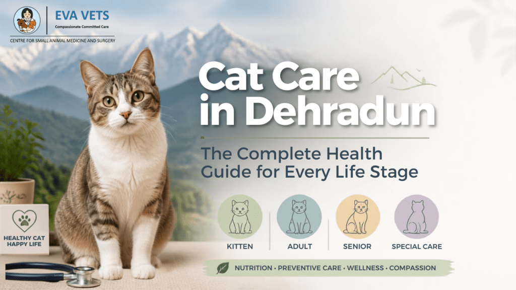 Cat Care in Dehradun: The Complete Health Guide for Every Life Stage