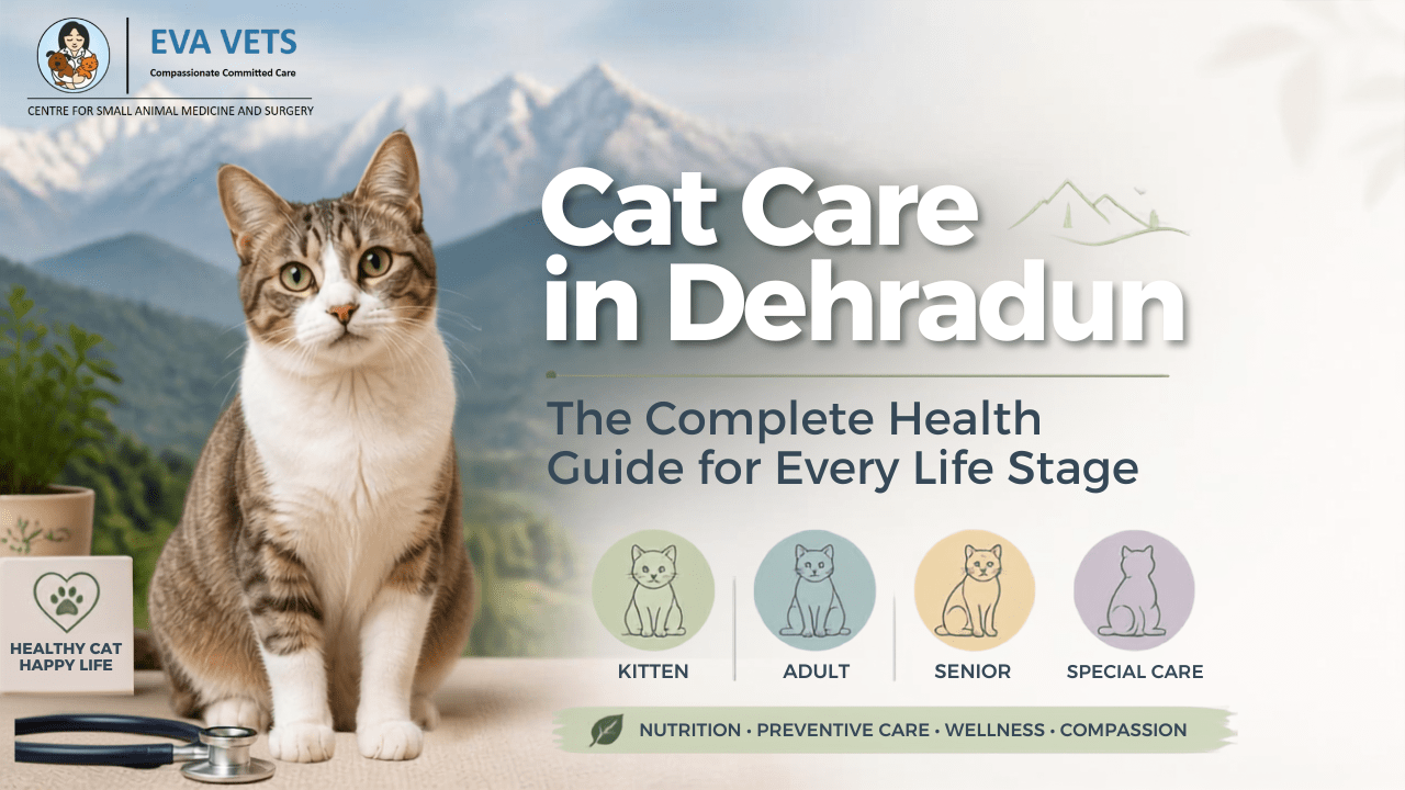 Cat Care in Dehradun: The Complete Health Guide for Every Life Stage