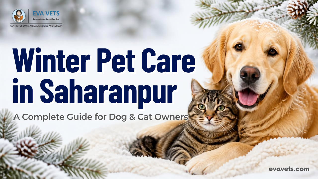 Winter Pet Care in Saharanpur: A Complete Guide for Dog & Cat Owners